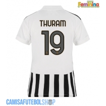 Camisa de time de futebol Juventus Khephren Thuram #19 Replicas 1º Equipamento Feminina 2026-27 Manga Curta
